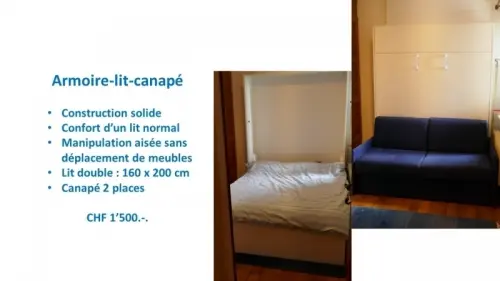 Vide maison avant déménagement 3ème âge à Arzier
