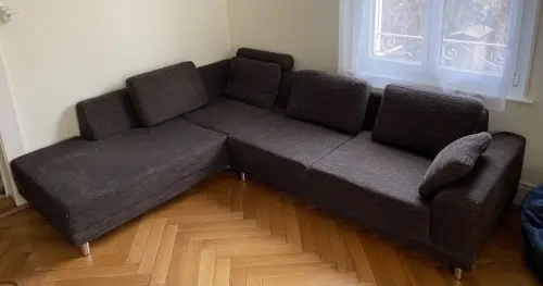 Canapé d'angle en tissu à Lausanne