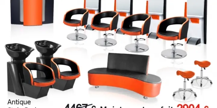 Meubles de coiffure salon de beauté