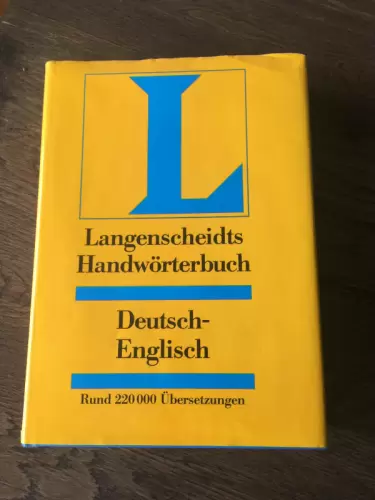 Langenscheidts Handwörterbuch Deutsch-English