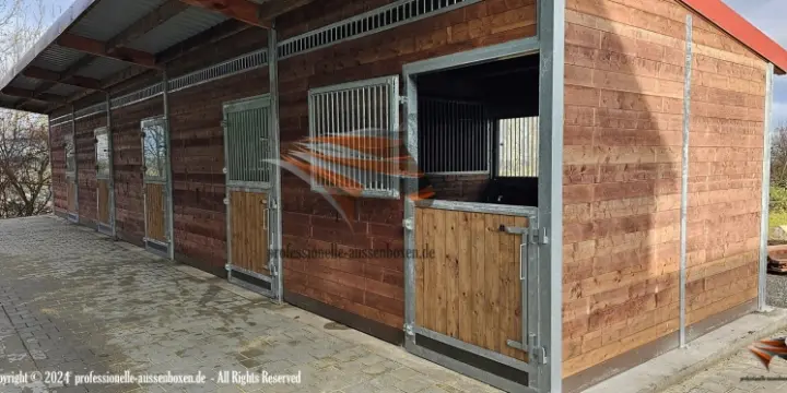 Écuries pour chevaux, Boxes Chevaux et Abri de Pâturage