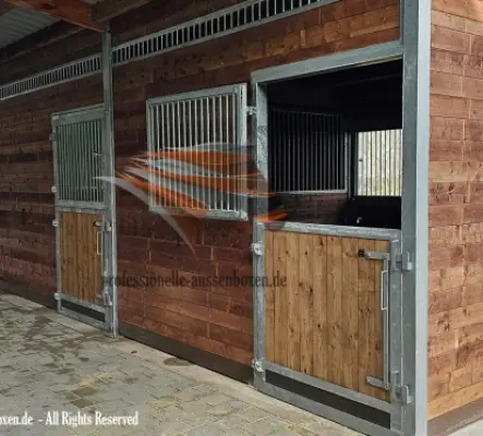 Écuries pour chevaux, Boxes Chevaux et Abri de Pâturage