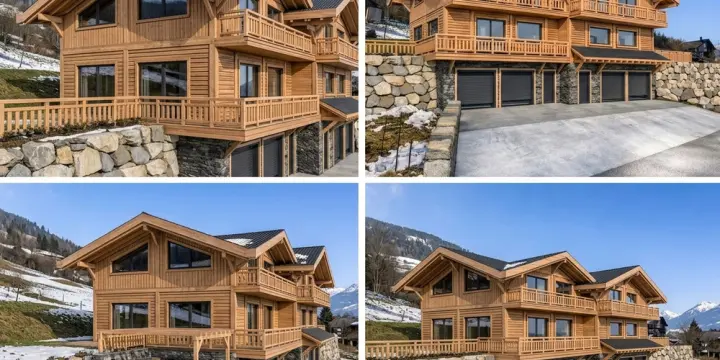 Haus B Choëx - Neubau-Chalet mit Terrasse & Flexibilität