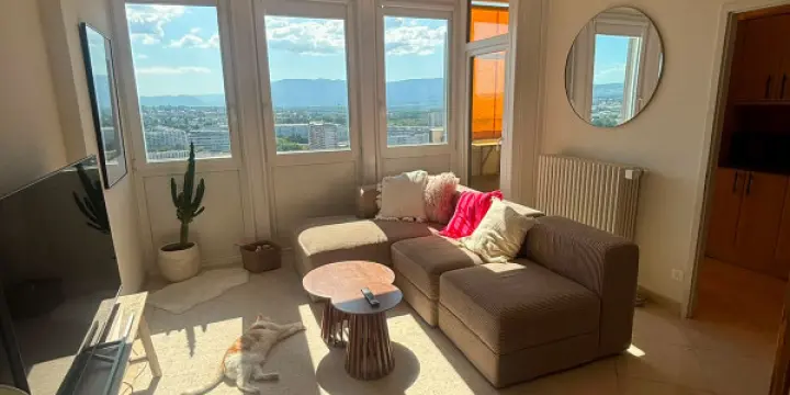 MAGNIFIQUE APPARTEMENT DE 4 PIÈCES AU 22 ÉTAGE - PETIT-LANCY
