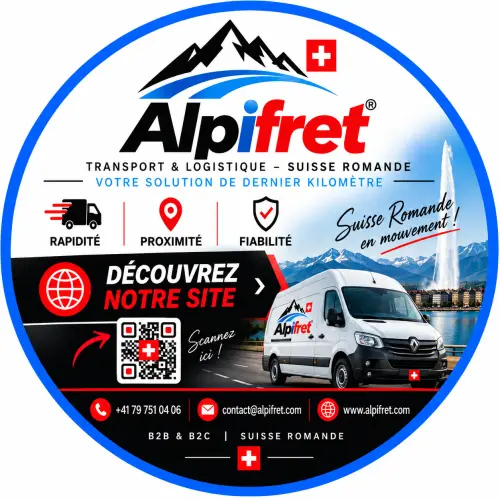 🚚 Livraison professionnelle Genève – Nyon – Lausanne | Alpifret
