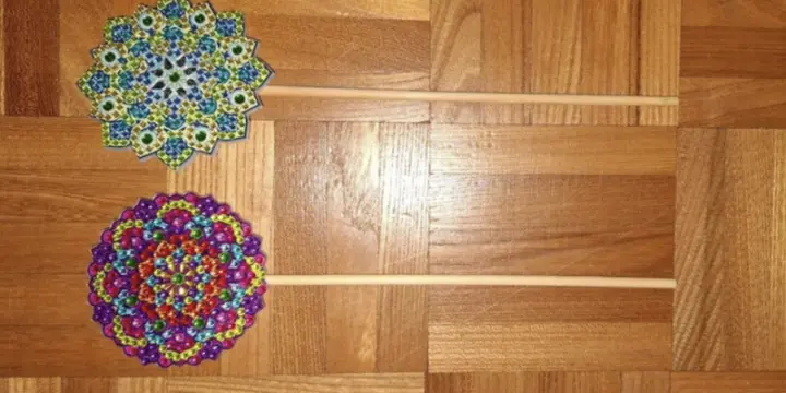 Diamond Painting Pics décoration pot de fleurs, neufs