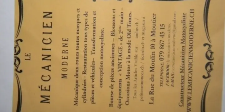 mon velomoteur a un problème?