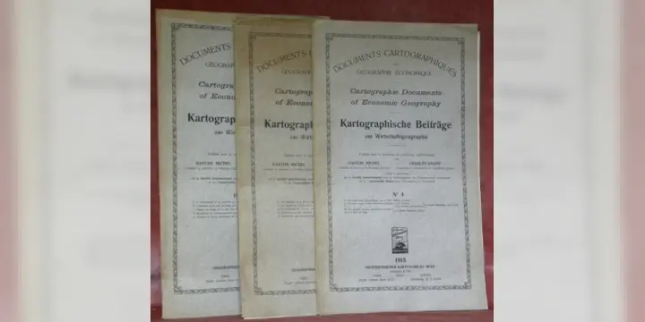 Documents cartographiques de géographie économique. N° 2-3-4. Cartographic Documents of Economic…