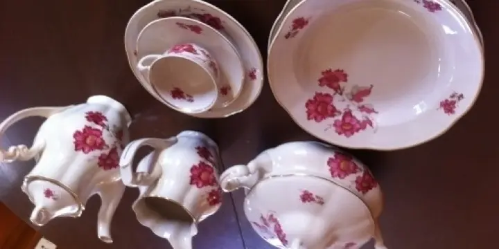 Vaisselle des années 1950-60