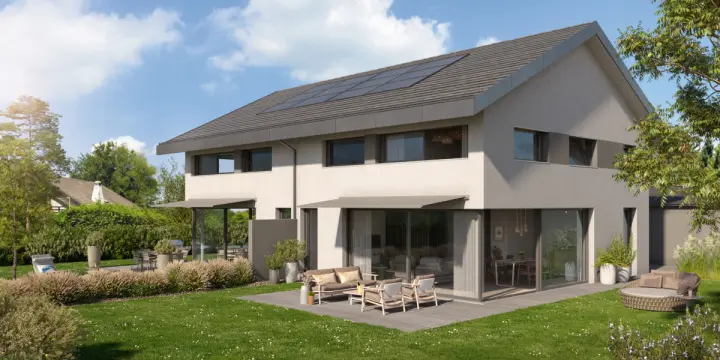 EXCLUSIVITE IMMO2Z : Villa mitoyenne de 5.5 pièces