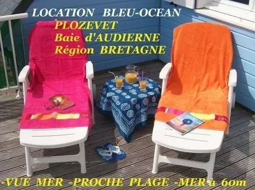 MAISON bord de mer *mer à 60 m *Bretagne à Plozevet