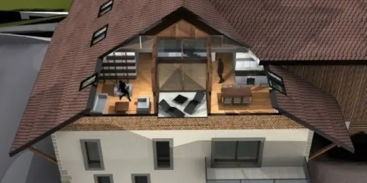Construction en cours, appartement 4.5 pièces avec balcon