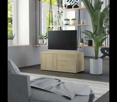 Meuble TV Chêne sonoma Aggloméré à geneve