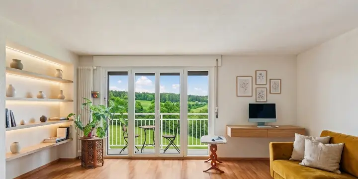 Idéal 1er investissement !! 3.5 pces avec vue dégagée déjà loué !!