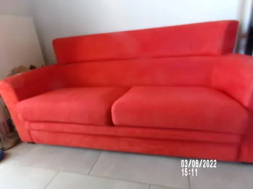 Canapé Fsbrication suisse à Onnens FR