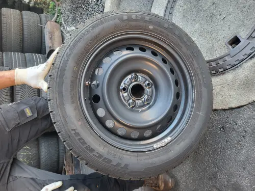 roues d'hiver à Vevey