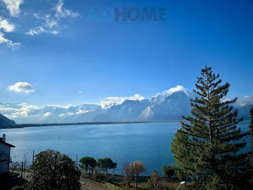 EN EXCLUSIVITE, à deux pas du lac avec vue exceptionnelle à Veytaux