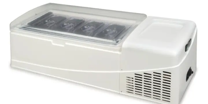 Présentoir de comptoir de glaces