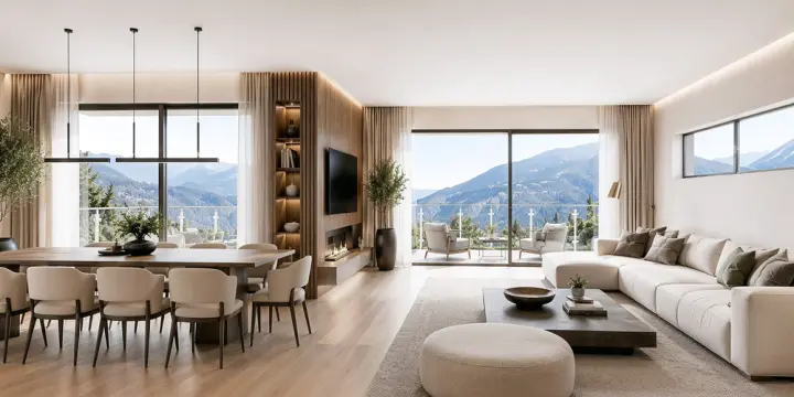A VENDRE SPLENDIDE VILLA 6.5 PCES A OLLON