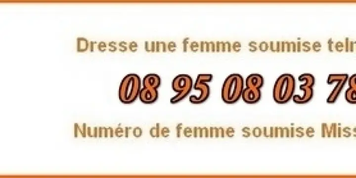 Cleo la soumise au tel - Téléphone rose 08 95 70 64 95