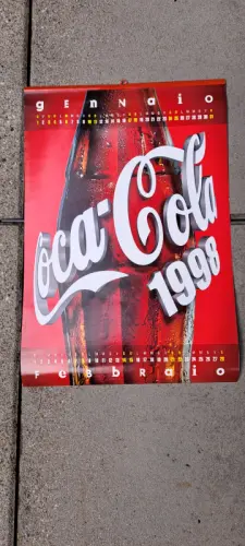 Calendrier Coca-Cola 1998 Coupe du monde football France à Lausanne