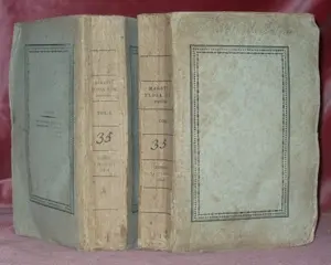 Flora romana. Nunc primum in lucem editum. 2 volumes.