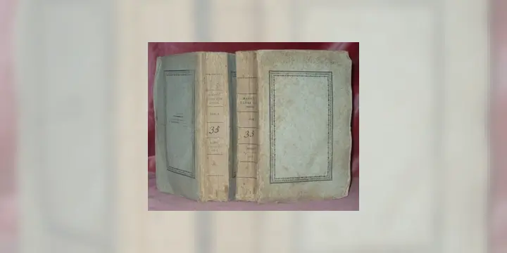 Flora romana. Nunc primum in lucem editum. 2 volumes.