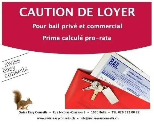 La Caution de loyer sans dépôt d'argent à Bulle