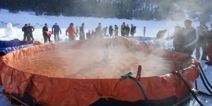 Un jacuzzi juste pour votre fête