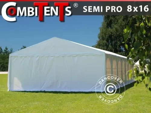 Partyzelt, SEMI PRO Plus CombiTents® 8x16 (2,6)m 6-in-1 à Zurich