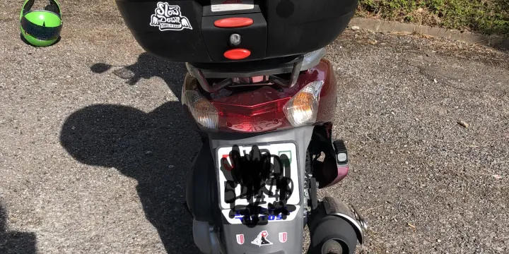 Honda Dylan 125 cm3 rouge