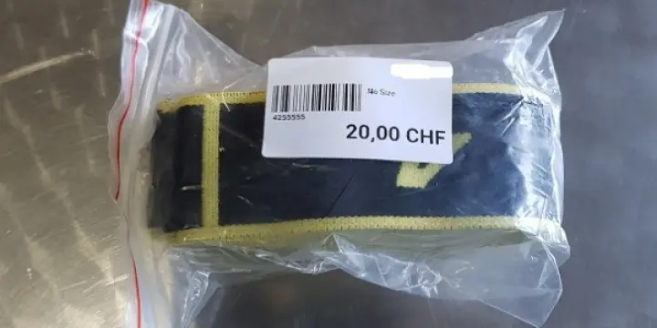 Sangle d'entrainement jaune