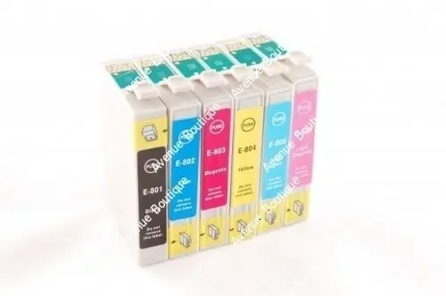 Pack 6 cartouches compatibles E-807 à Wimille