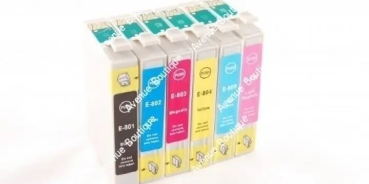 Pack 6 cartouches compatibles E-807