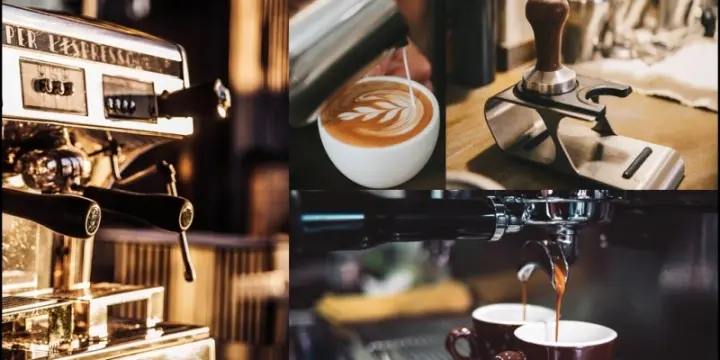 Le barista dans le café