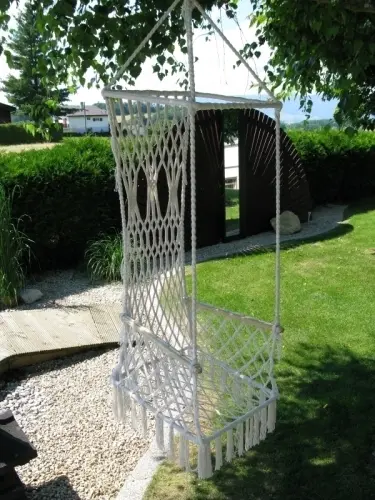 A vendre : Chaise suspendue en corde venant de CUBA à Vuisternens-en-Ogoz