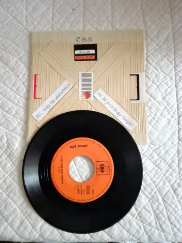 Disque vinyle 45 tours BOB DYLAN à Chigny