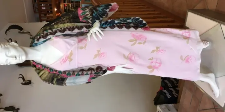 Vends robe longue d'été femme à fleurs