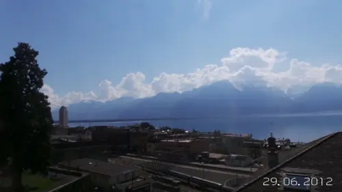 Montreux beau 2,5 pièces avec vue lac meublé ou non à Montreux