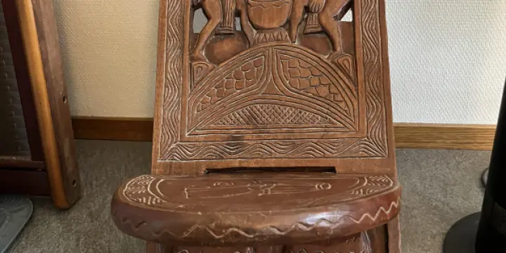 chaise enfant africaine 70 x 30 cm