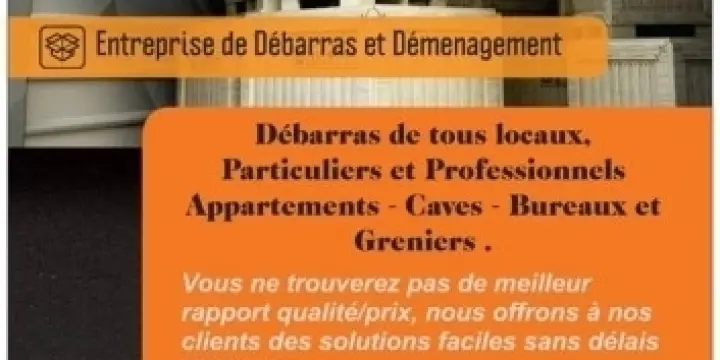 Débarras et déménagement 
