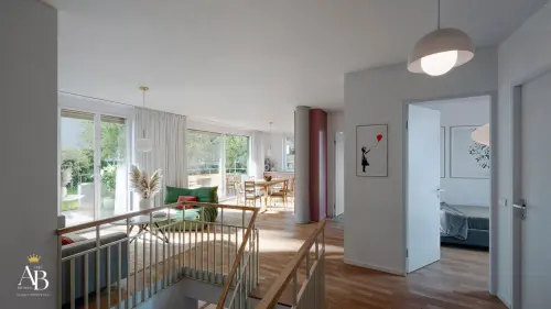 En exclusivité: Appartement contemporain & son agréable jardin privatif à Plan-les-Ouates