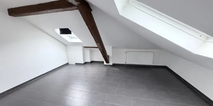 Superbe loft en attique de 52 m² avec poutres apparentes - Orbe