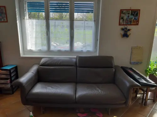 canapé + 2 fauteuils à palezieux