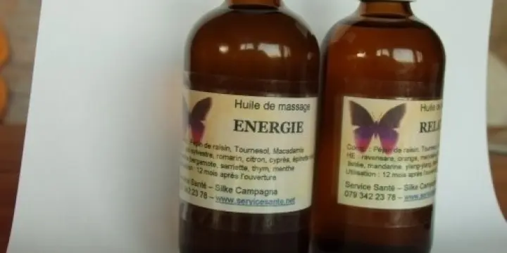 Huile de massage 100ml