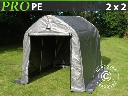 Lagerzelt PRO 2x2x2m PE, Grau à Zurich