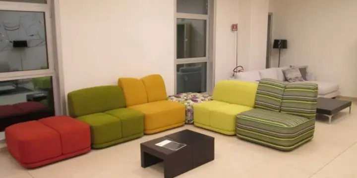 Salon POP ART modulable 8 places tissus