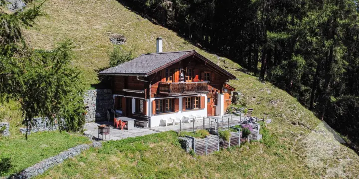 Charmant chalet avec terrasse panoramique et vues splendides
