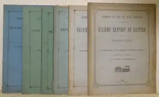 Chemins de Fer du Jura bernois. Raport de gestion de la Direction et du Conseil d’Administration…